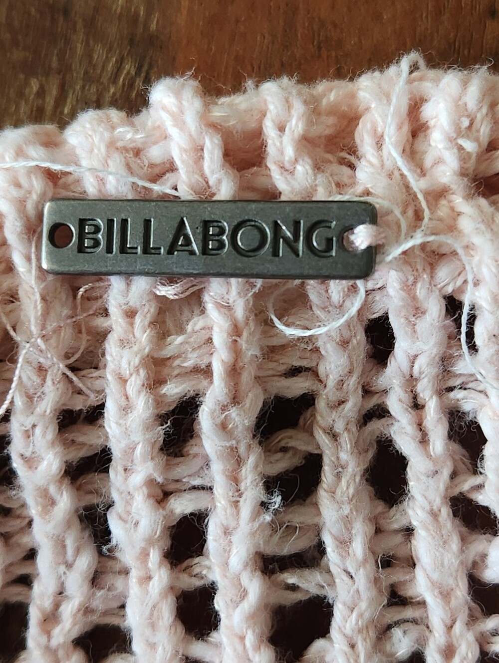 Billabong Sweet Bliss Sweater In 'Barely Blush' L - Picture 6 of 7